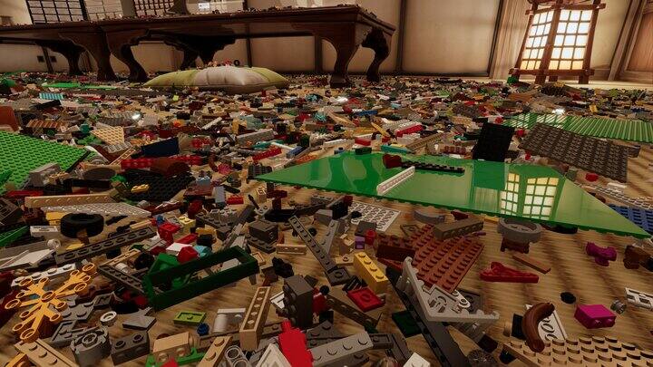 Bricks up close
